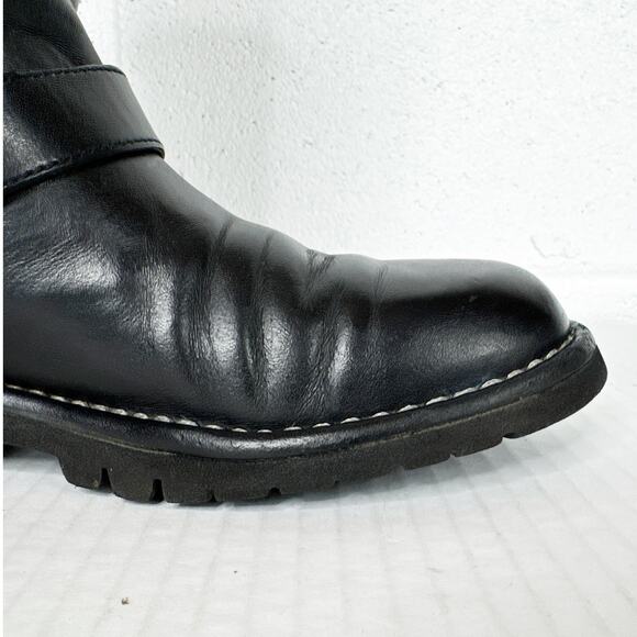 CHANEL Black Quilted Combat Boots - Picture 12 of 15